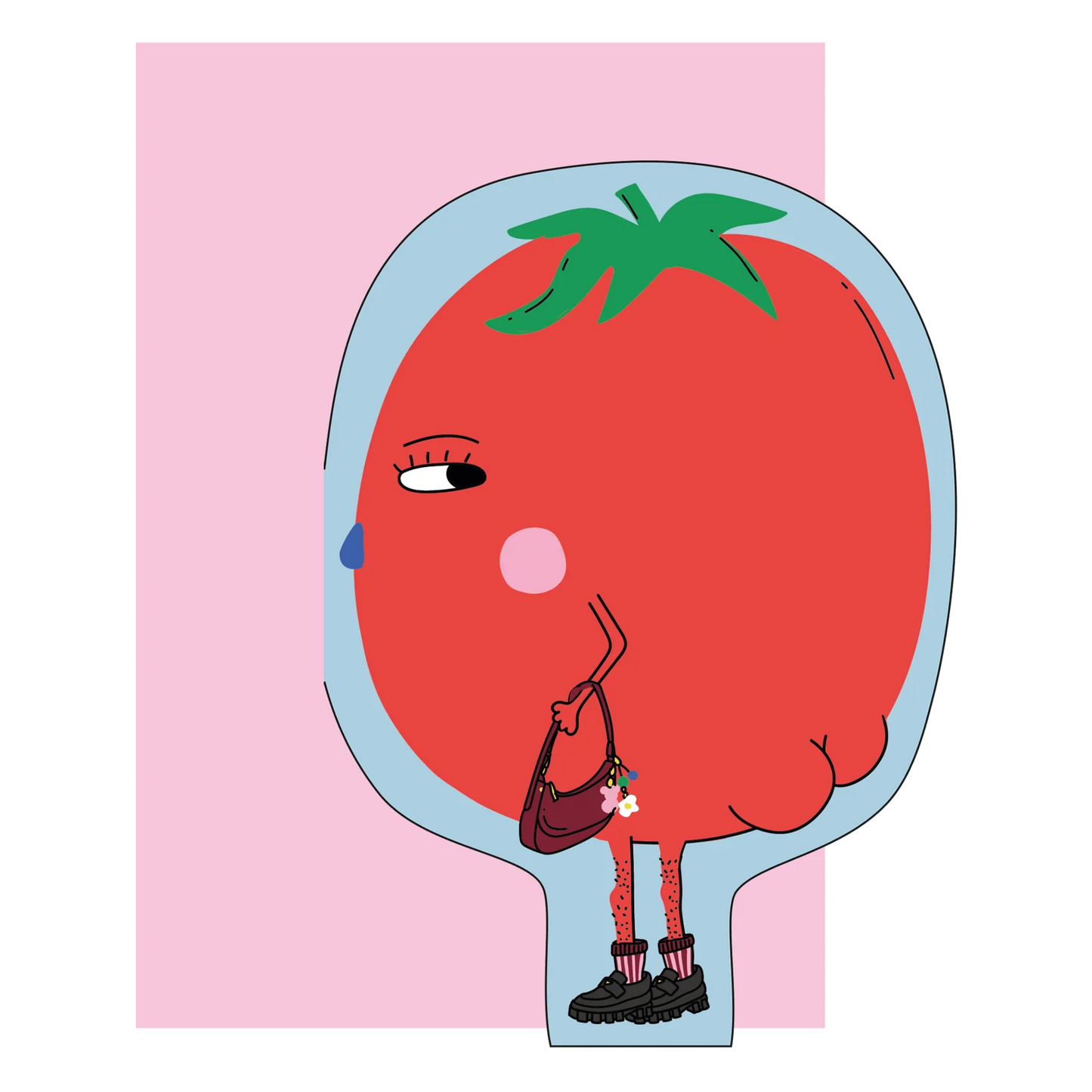 Hey Tomato Greeting Card