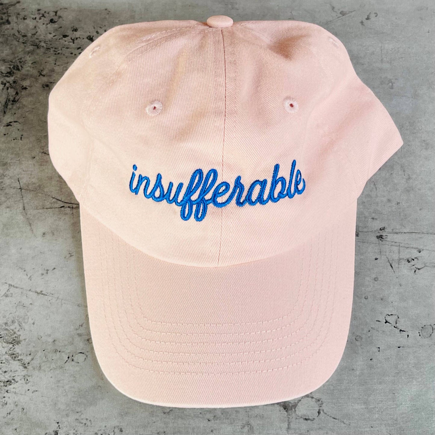 Insufferable Baseball Cap Dad Hat