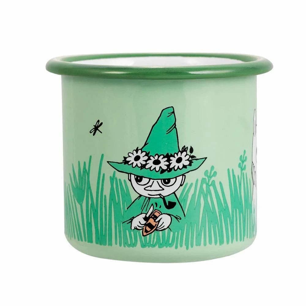 MOOMIN Enamel Mug In the Garden 0.25L