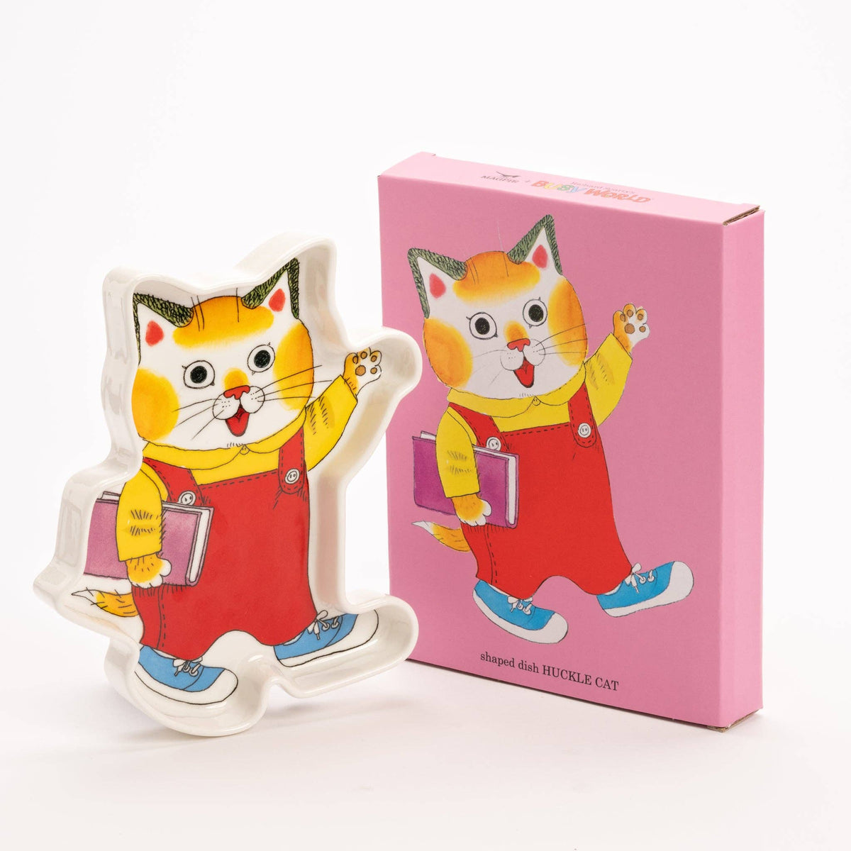 Magpie x Richard Scarry Huckle Books Shaped Dish