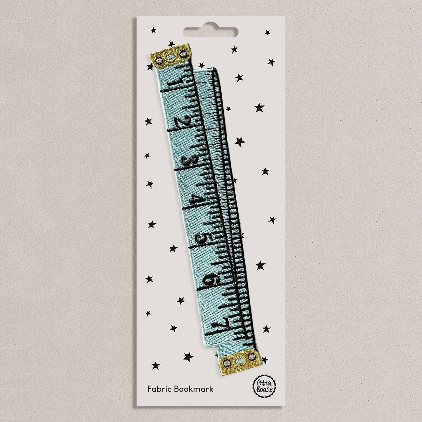 Blue Tape Measure Bookmark