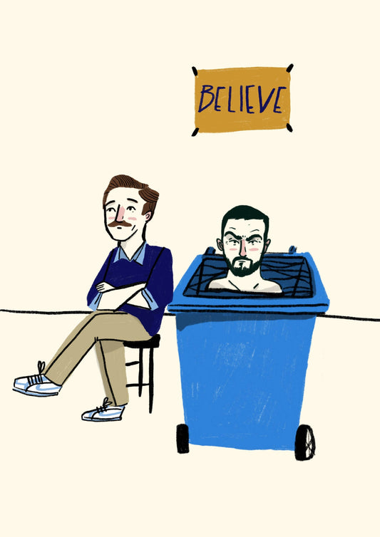 Ted Lasso Believe Print
