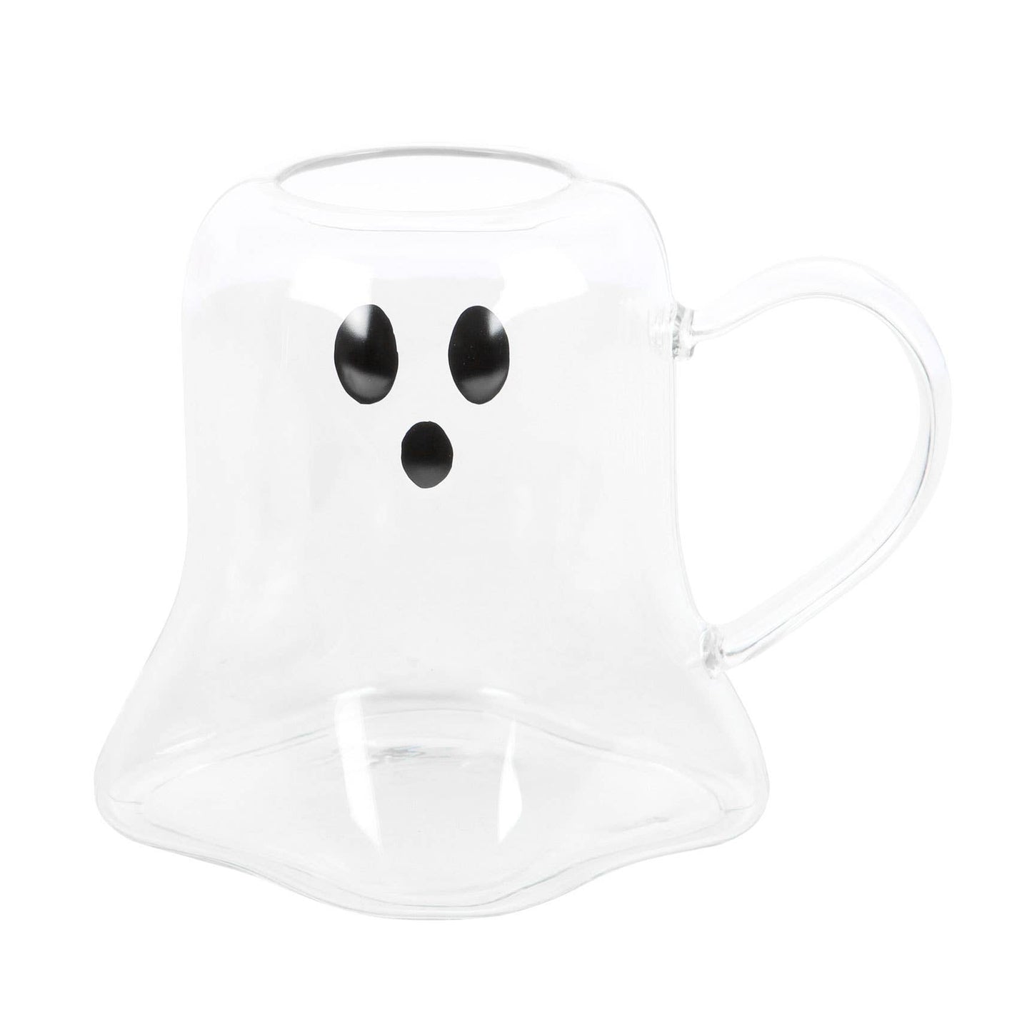 Halloween Ghost Shaped Glass Mug