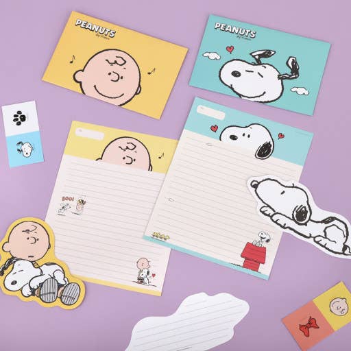 Peanuts Charlie Brown & Snoopy Writing Sets