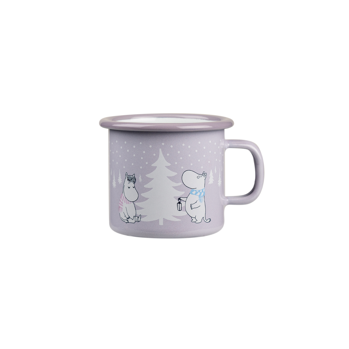 MOOMIN Enamel Mug Snowfall 0.25L