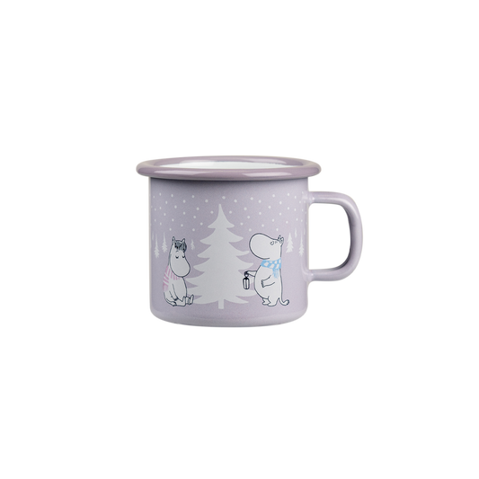 MOOMIN Enamel Mug Snowfall 0.25L