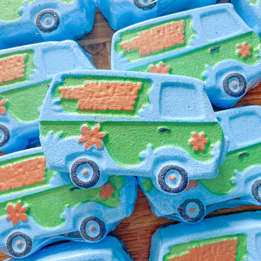 The Mystery Machine Bath Bomb