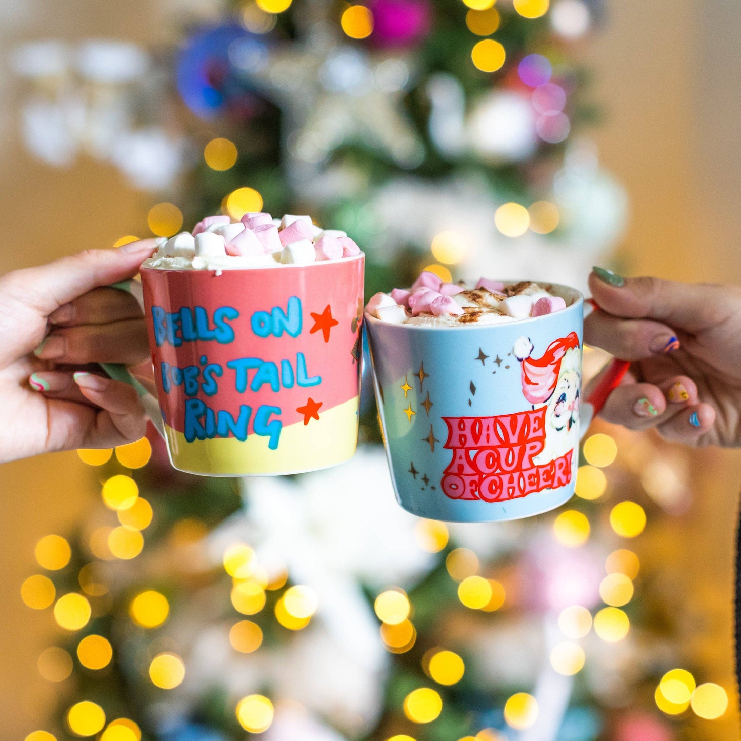 Cup of Cheer Santa Mug