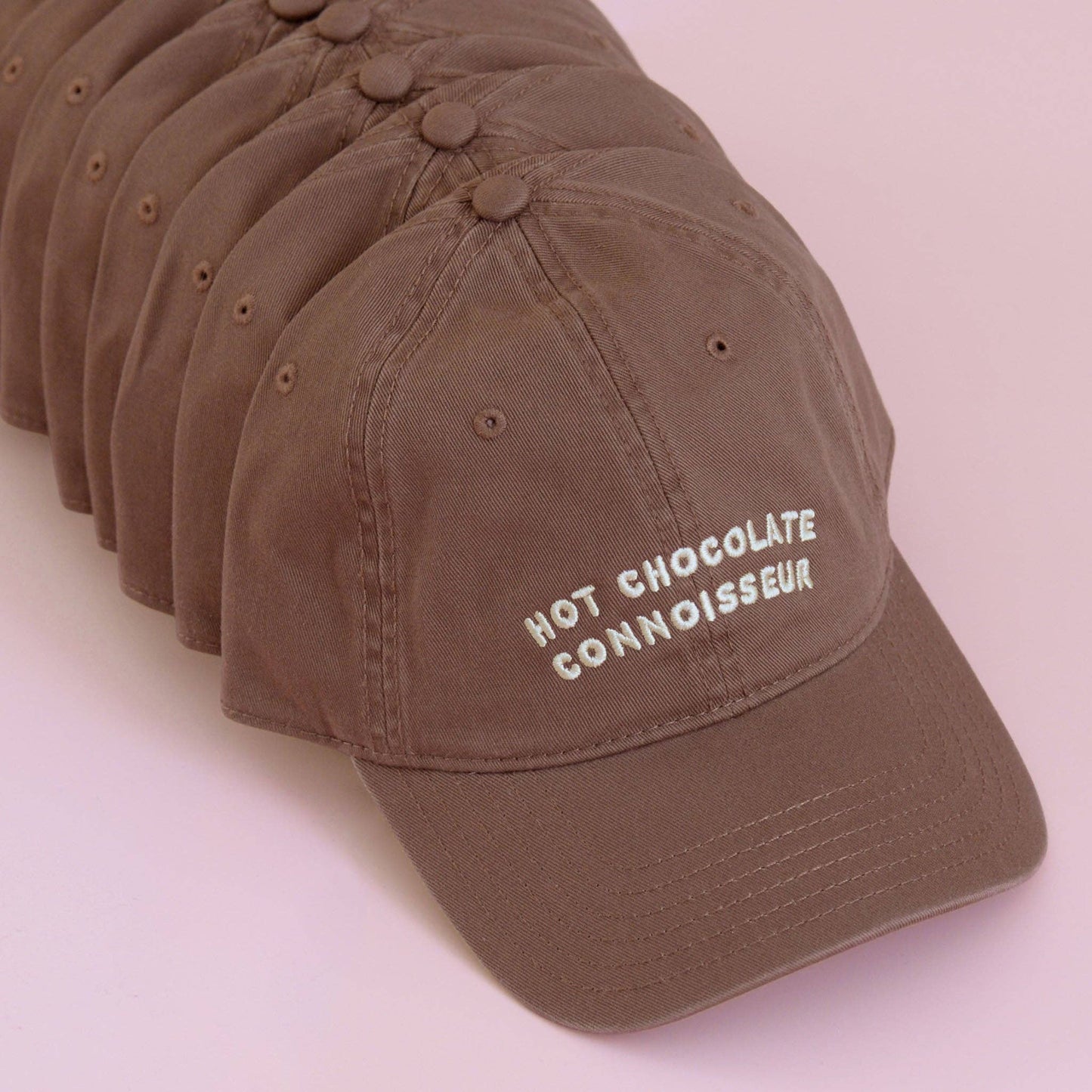 Hot Chocolate Connoisseur Cotton Baseball Cap
