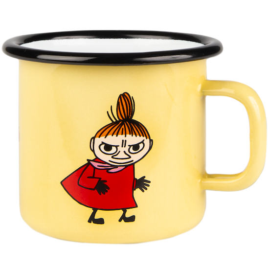 MOOMIN Enamel Mug Little My - Yellow 0.25L