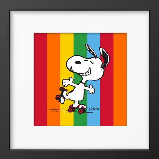 Peanuts Good Times Framed Print Handmade