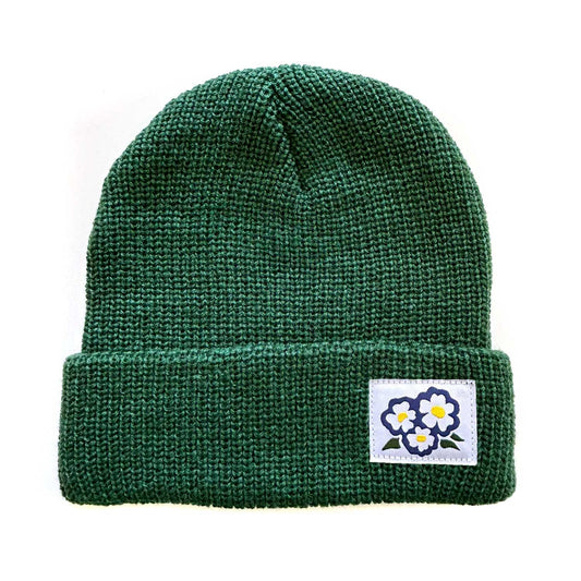 Forest Flowers Beanie Hat