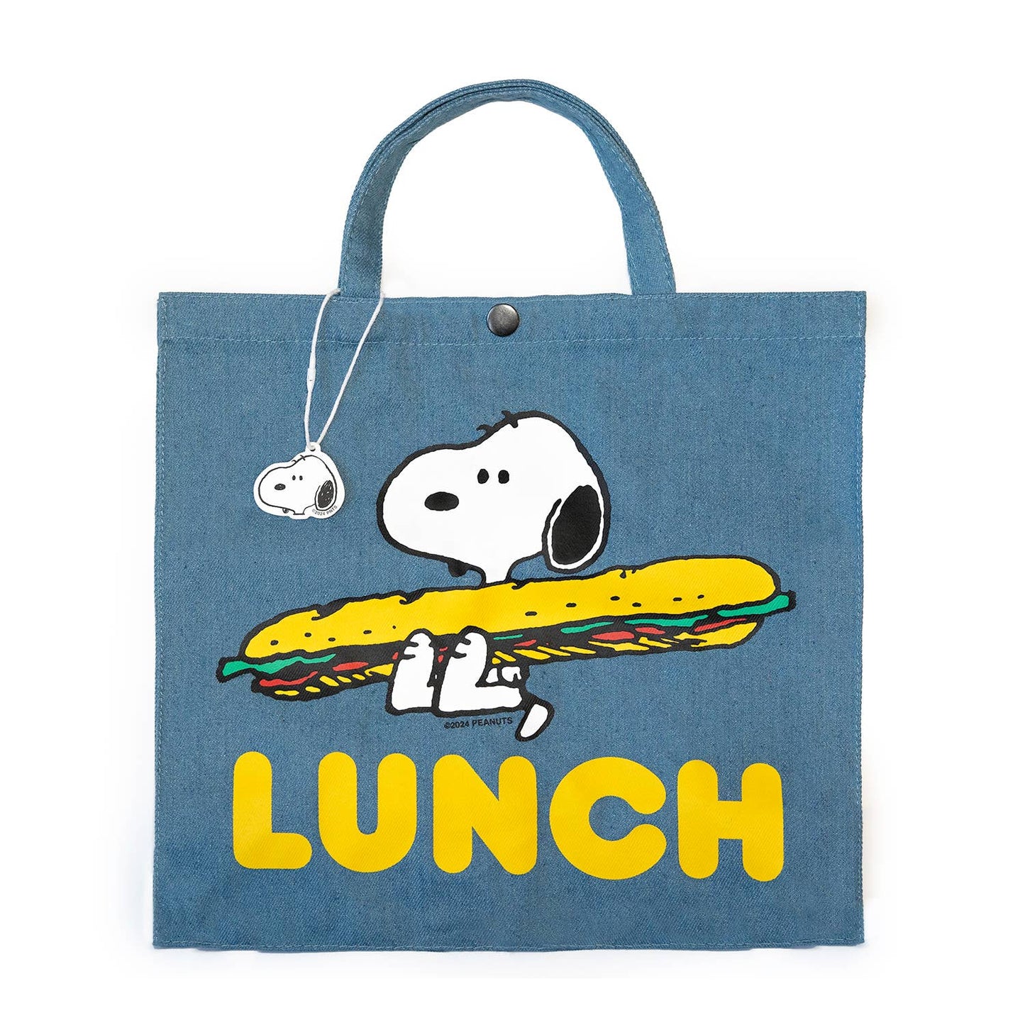 Snoopy Lunch Vintage-Style Market Tote - 3P4 x Peanuts®