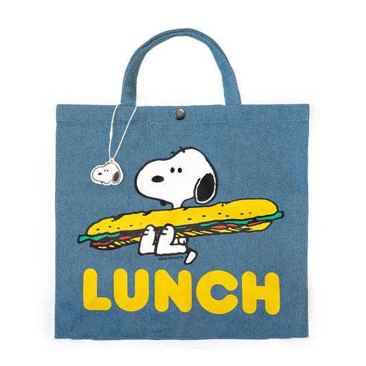 Snoopy Lunch Vintage-Style Market Tote - 3P4 x Peanuts®