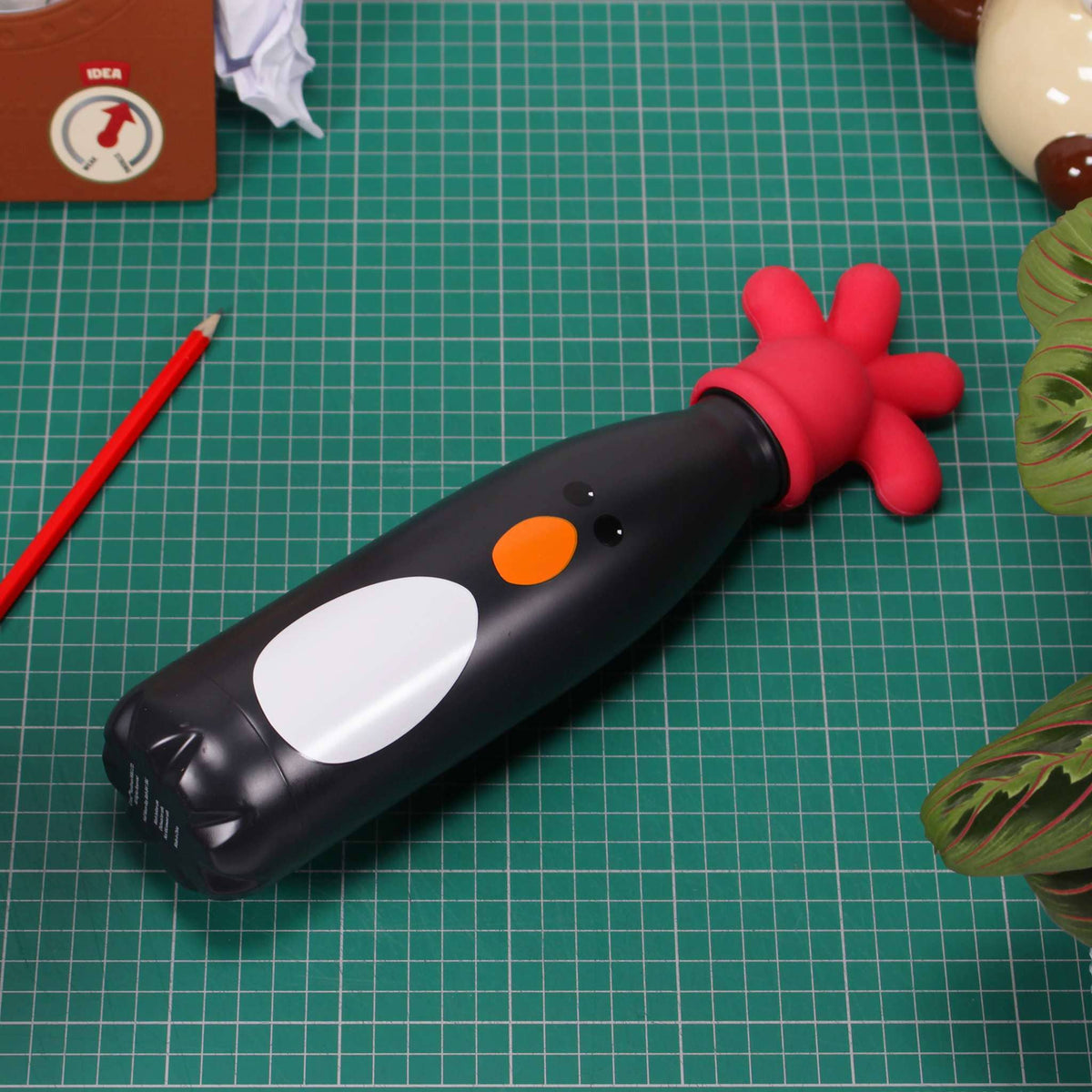 Feathers McGraw 3D Metal Water Bottle