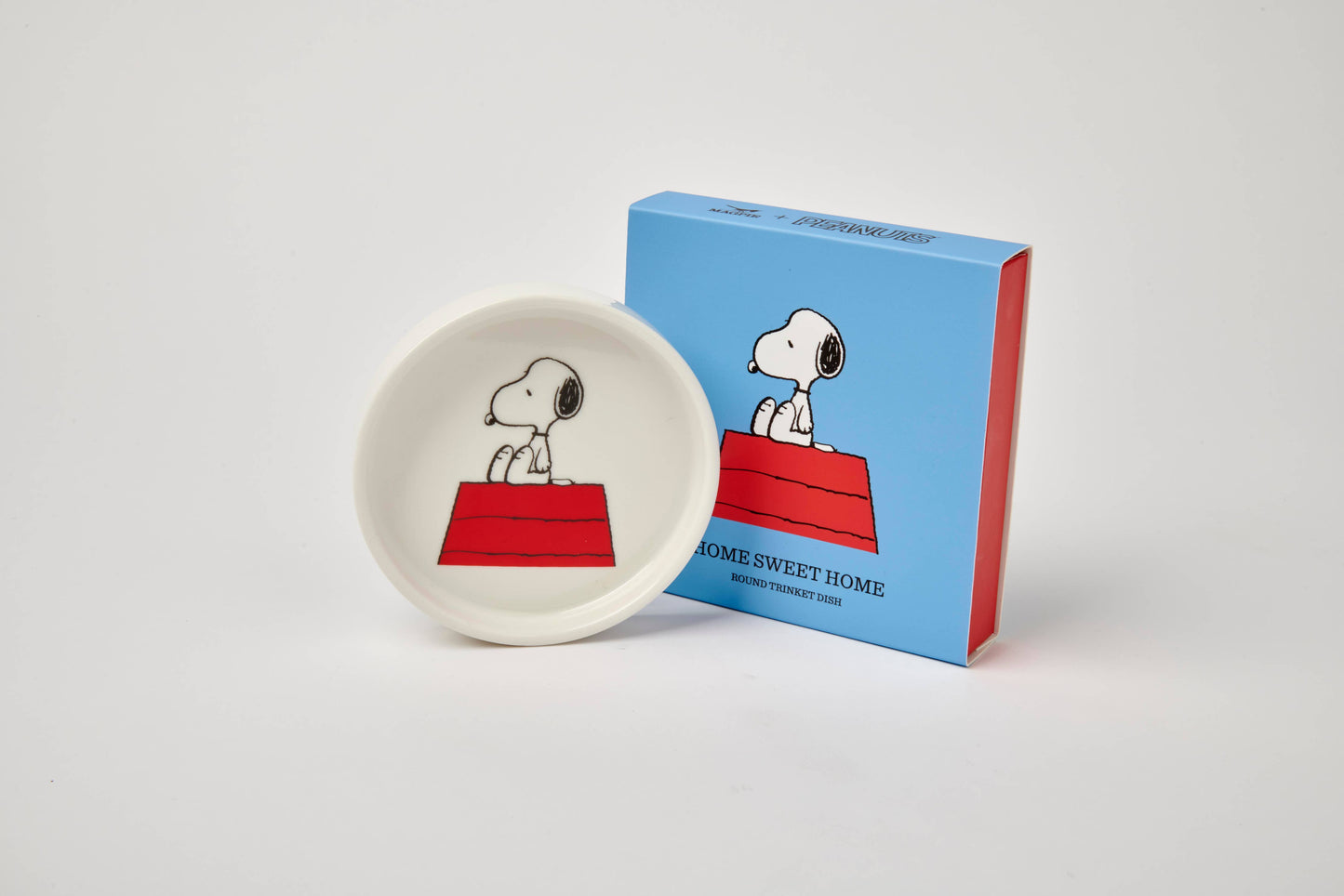 Peanuts Round Shaped Trinket Dish - Home Sweet Home