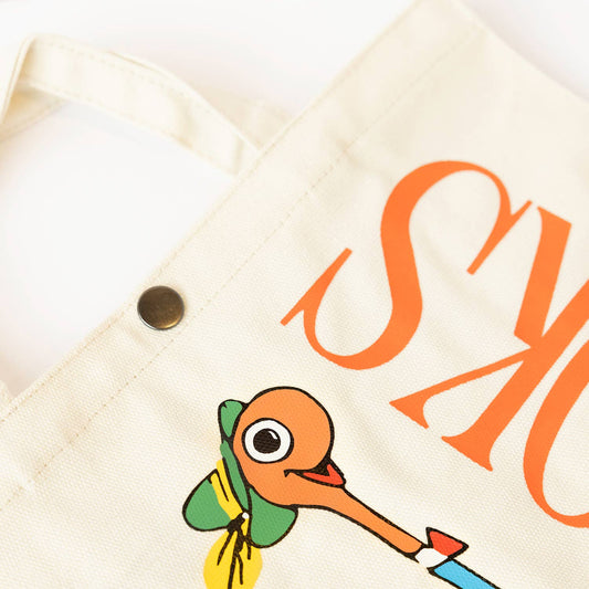3P4 x Richard Scarry® Lowly Worm Books Market Tote