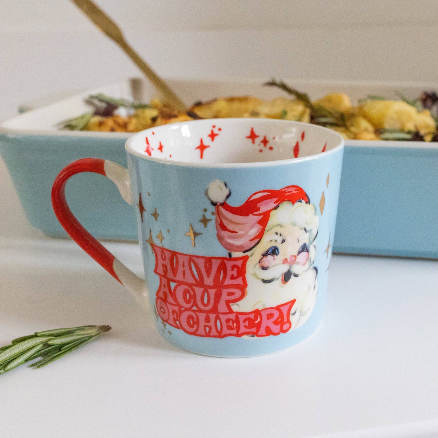 Cup of Cheer Santa Mug