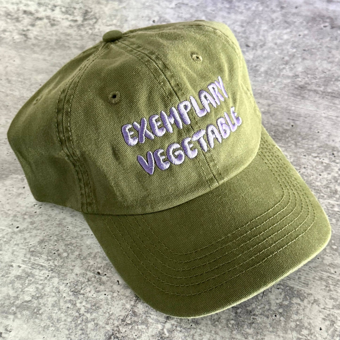 Exemplary Vegetable Baseball Cap Dad Hat