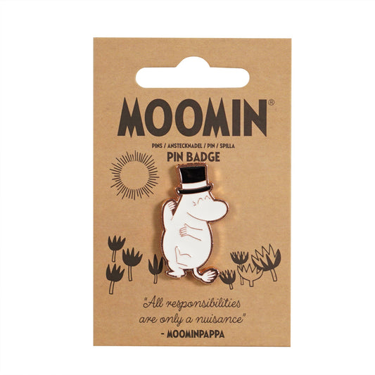 Moomin Papa Metal Pin Badge
