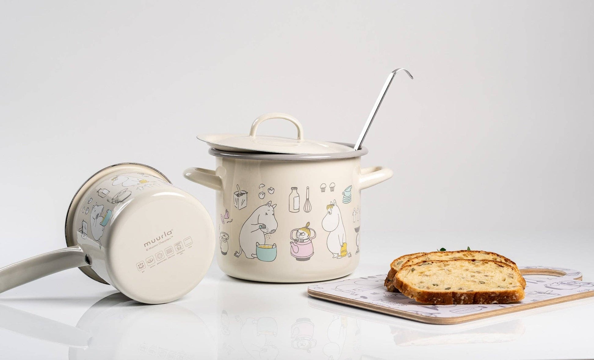 moomin plant pot MOOMIN Enamel Pot with Lid Bon Appétit 2.5 L – Grumpy Custard
