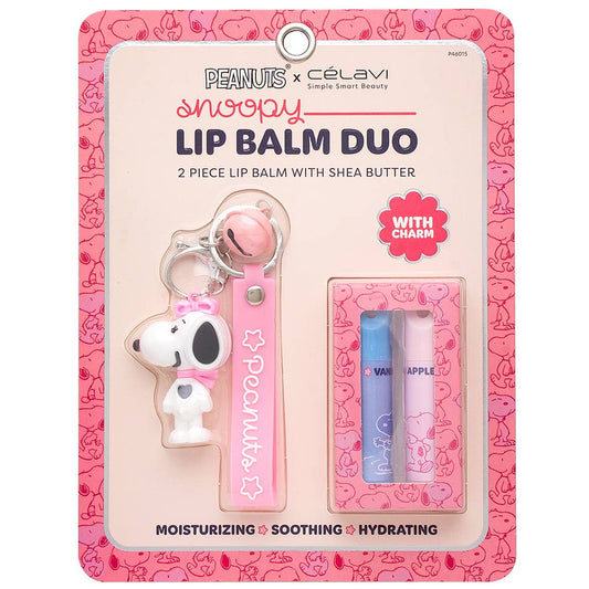 CELAVI X PEANUTS Snoopy Lip Balm With Keychain