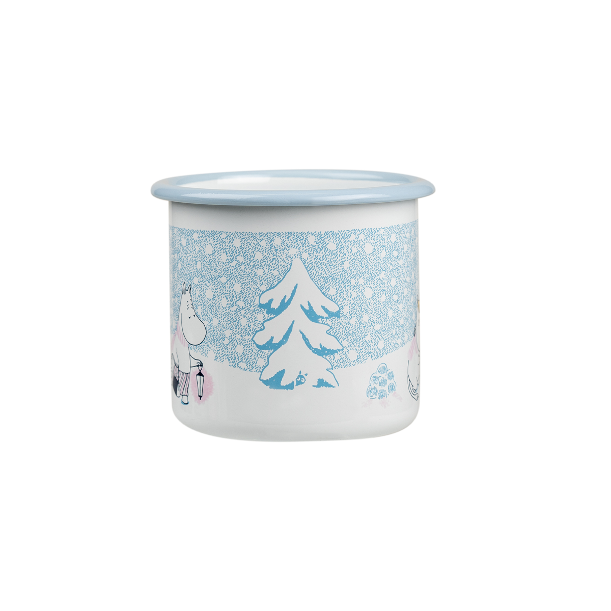 MOOMIN Enamel Mug Let It Snow 0.37L