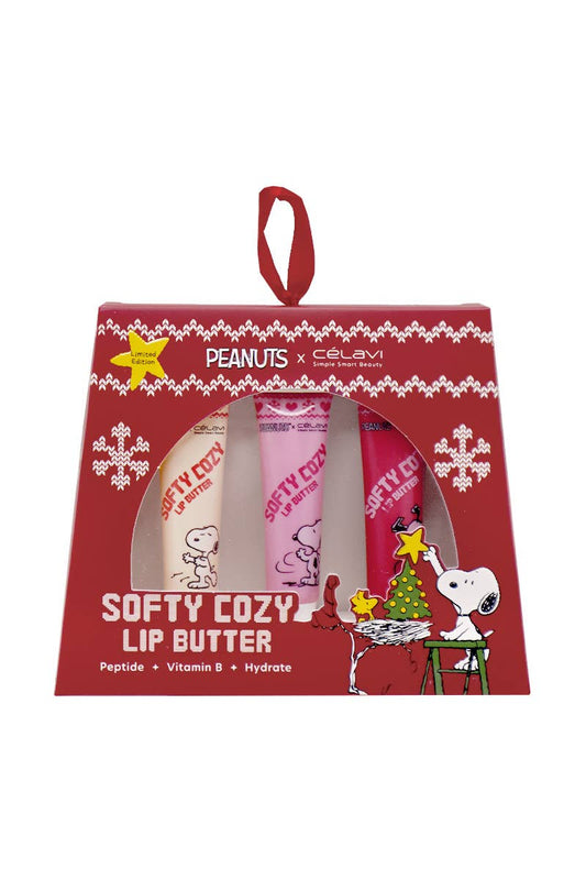 Peanuts Holiday Soft Cozy Lip Butter Set
