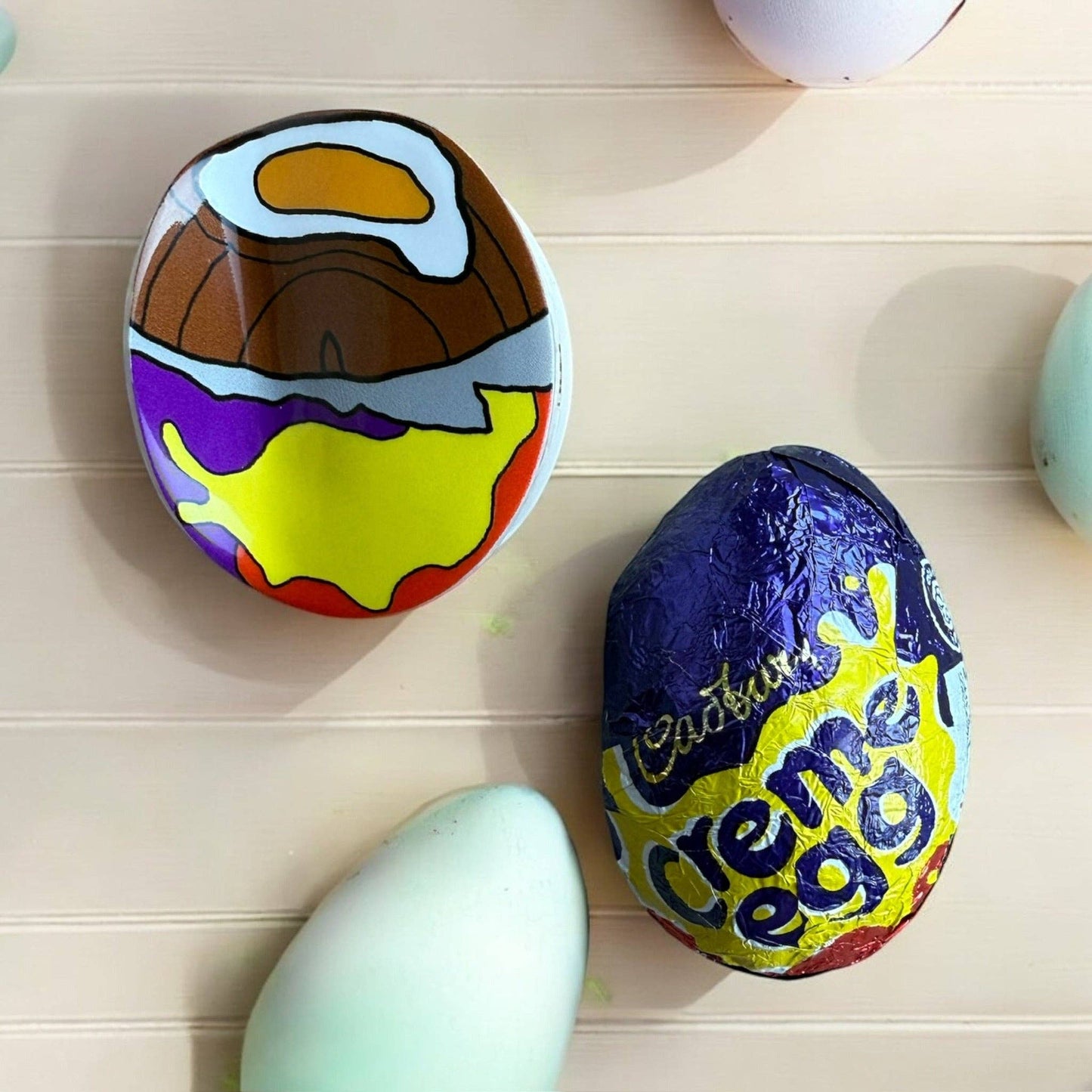 Mini Creme Egg Hair Claw