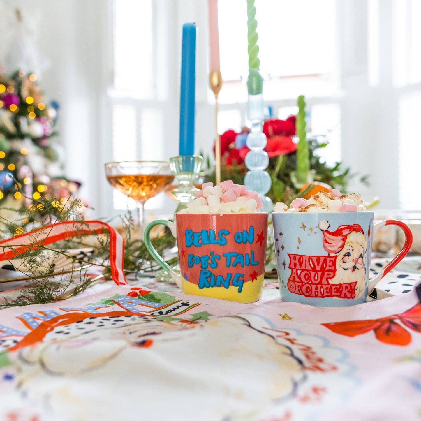 Cup of Cheer Santa Mug