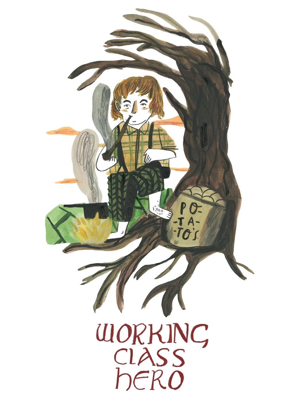Working Class Hero Print