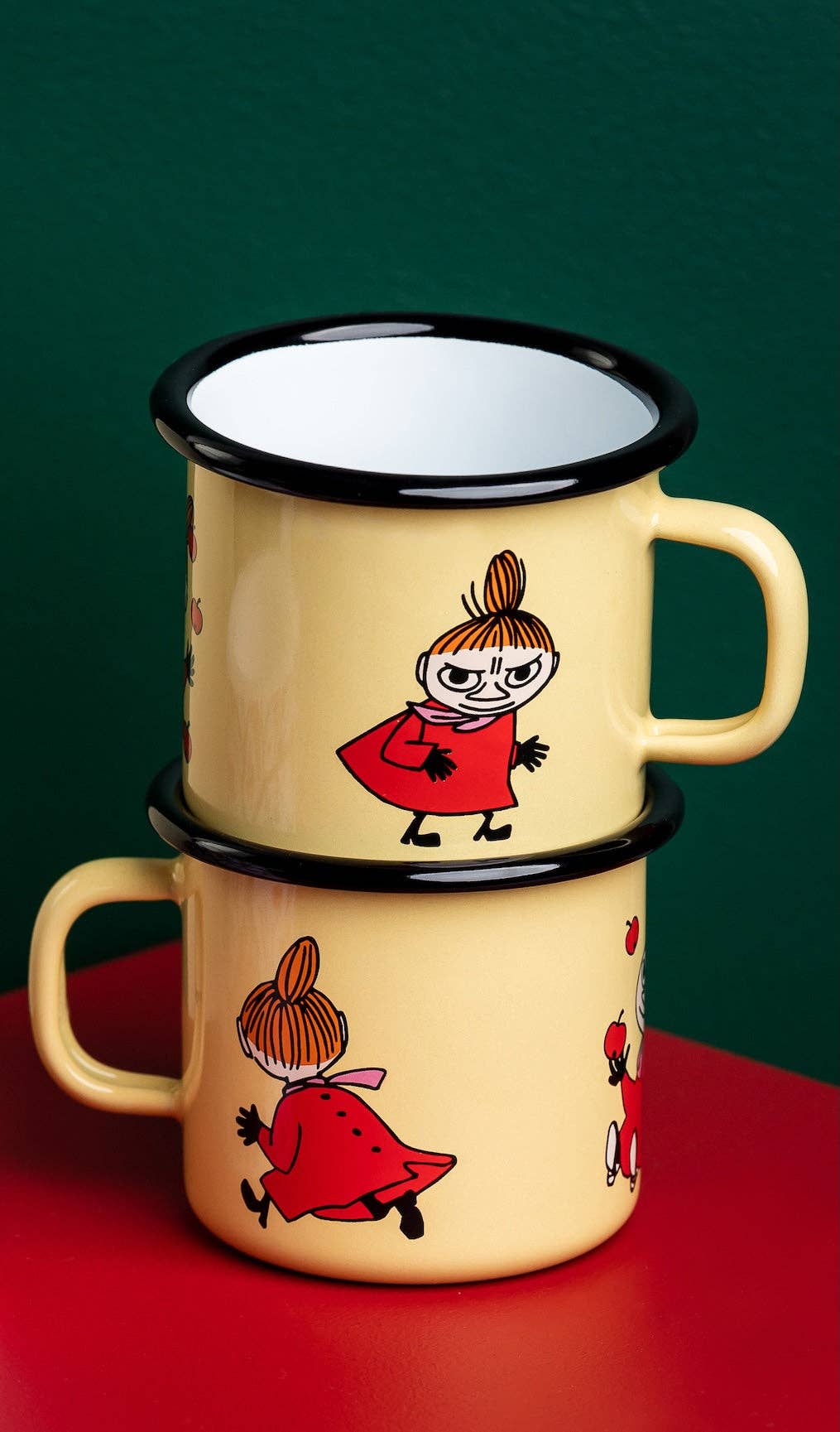 MOOMIN Enamel Mug Little My - Yellow 0.25L