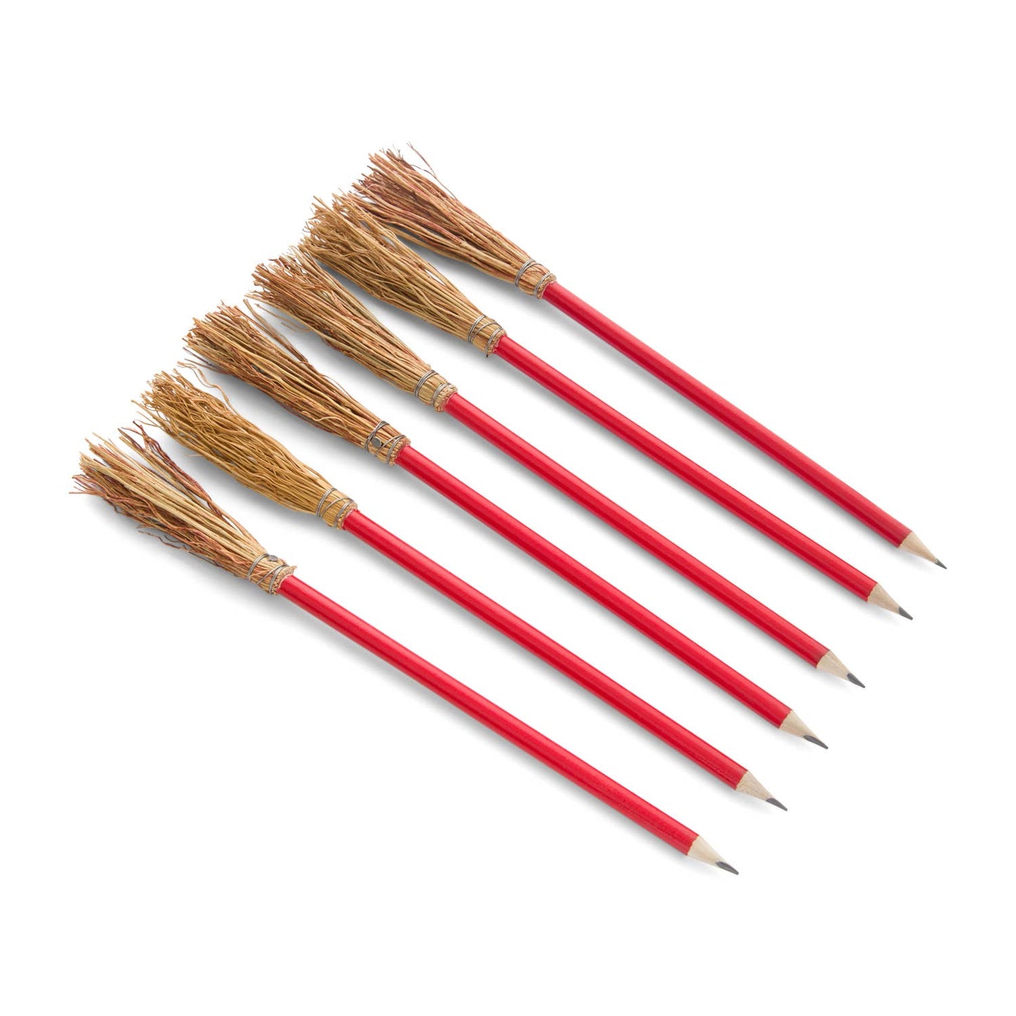 Broomstick Pencil Red