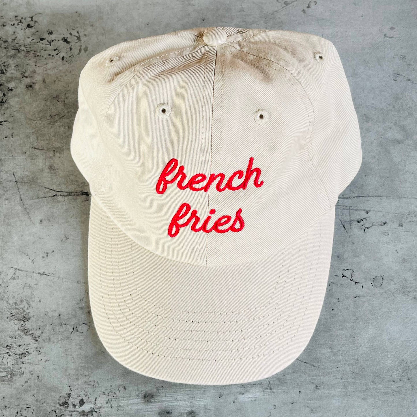 French Fries Baseball Cap Dad Hat