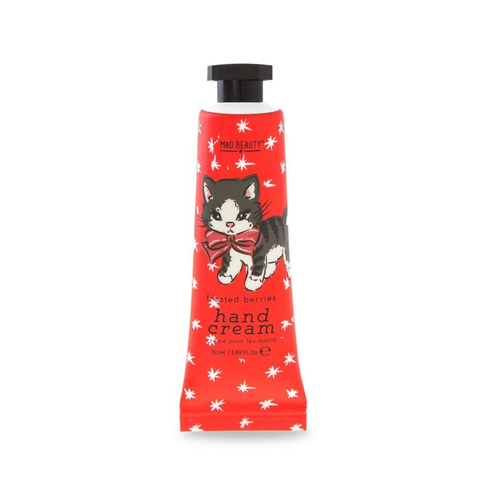 Mad Beauty Retro Christmas Hand Cream Cat