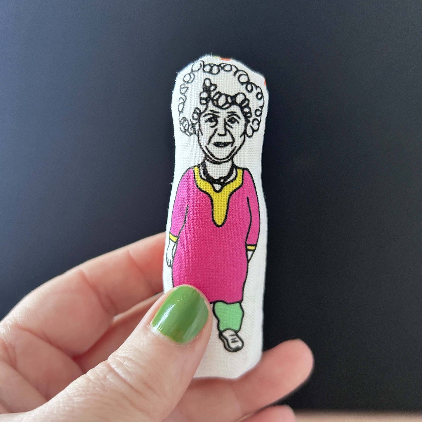Miriam Margoyles Tinned Idol Keepsake Doll