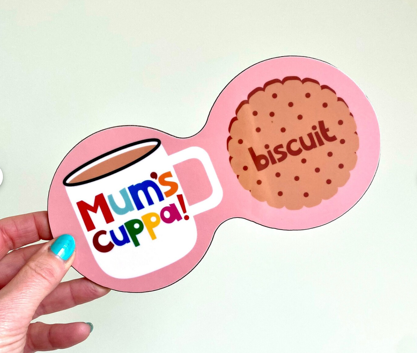 Mum's Tea Double Coaster