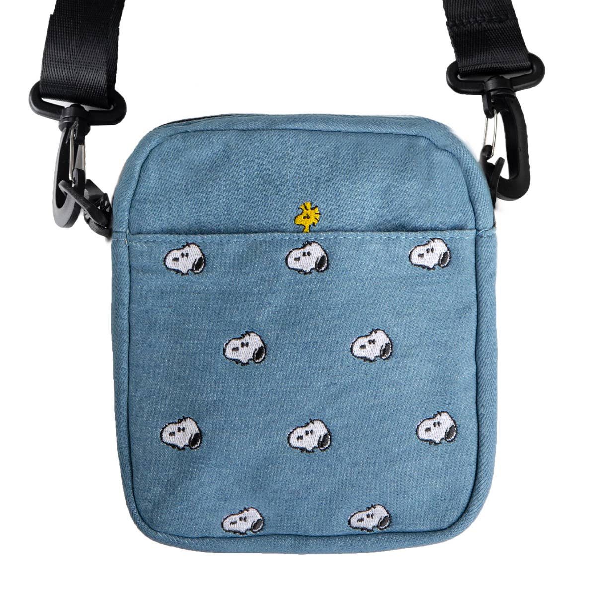 Snoopy Embroidered Crossbody Bag Denim - 3P4 x Peanuts®