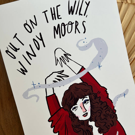 Kate Bush Wuthering Heights Print 