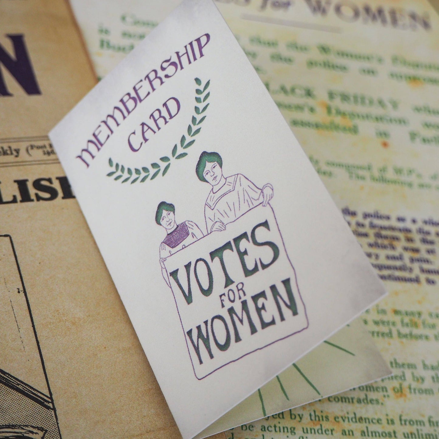 Suffragette Take Courage Enamel Pin Badge - Votes for Women Collection