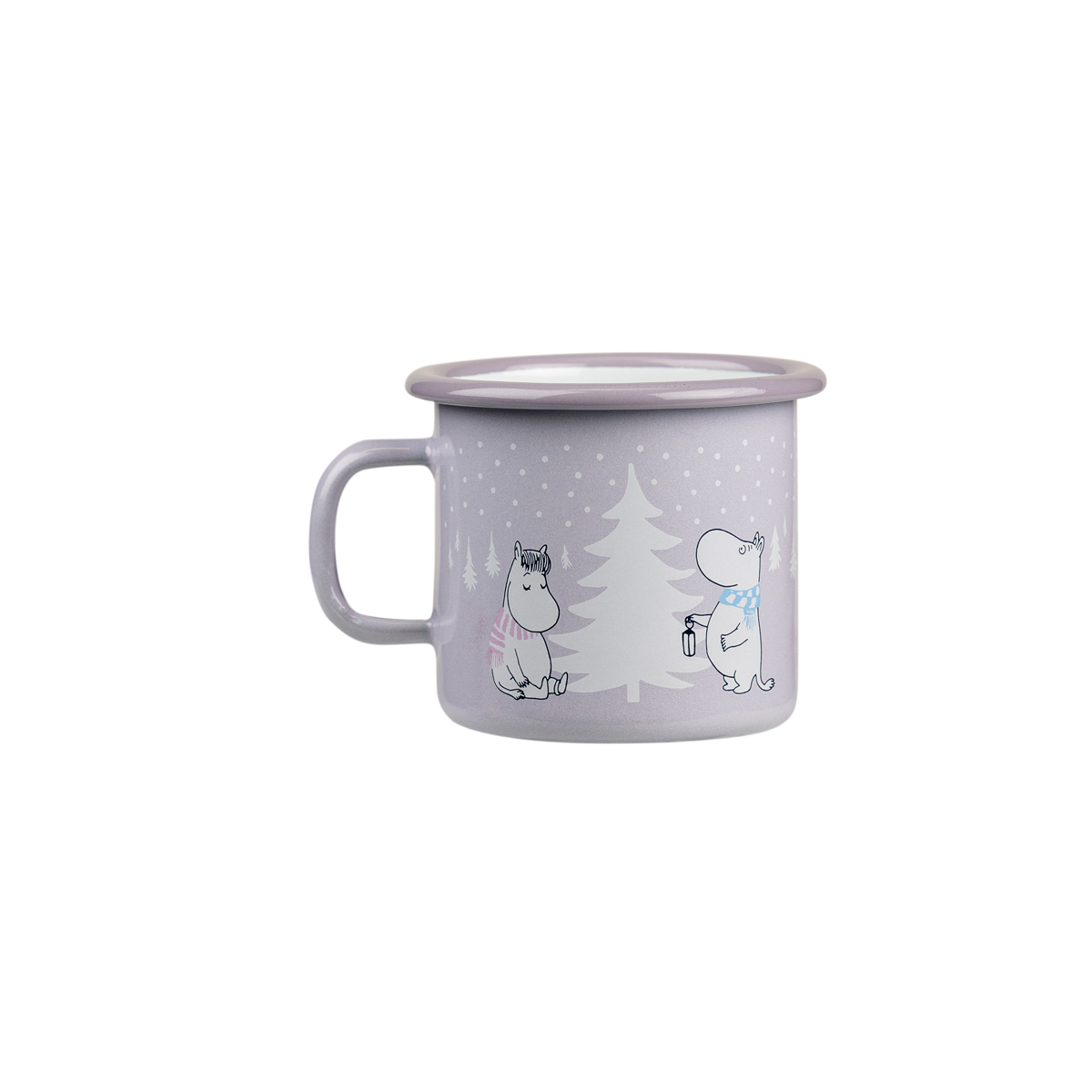 MOOMIN Enamel Mug Snowfall 0.25L