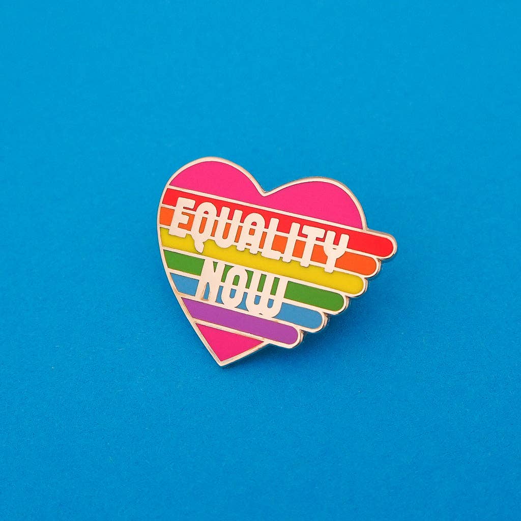 Equality Now Enamel Pin