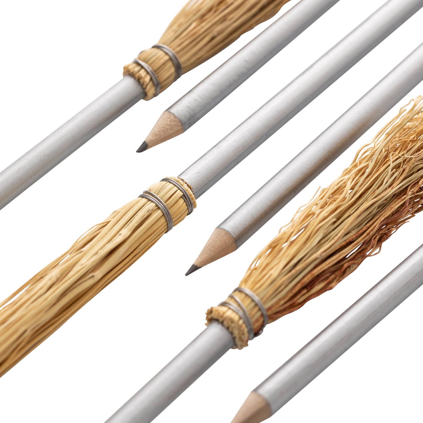 Broomstick Pencil Silver