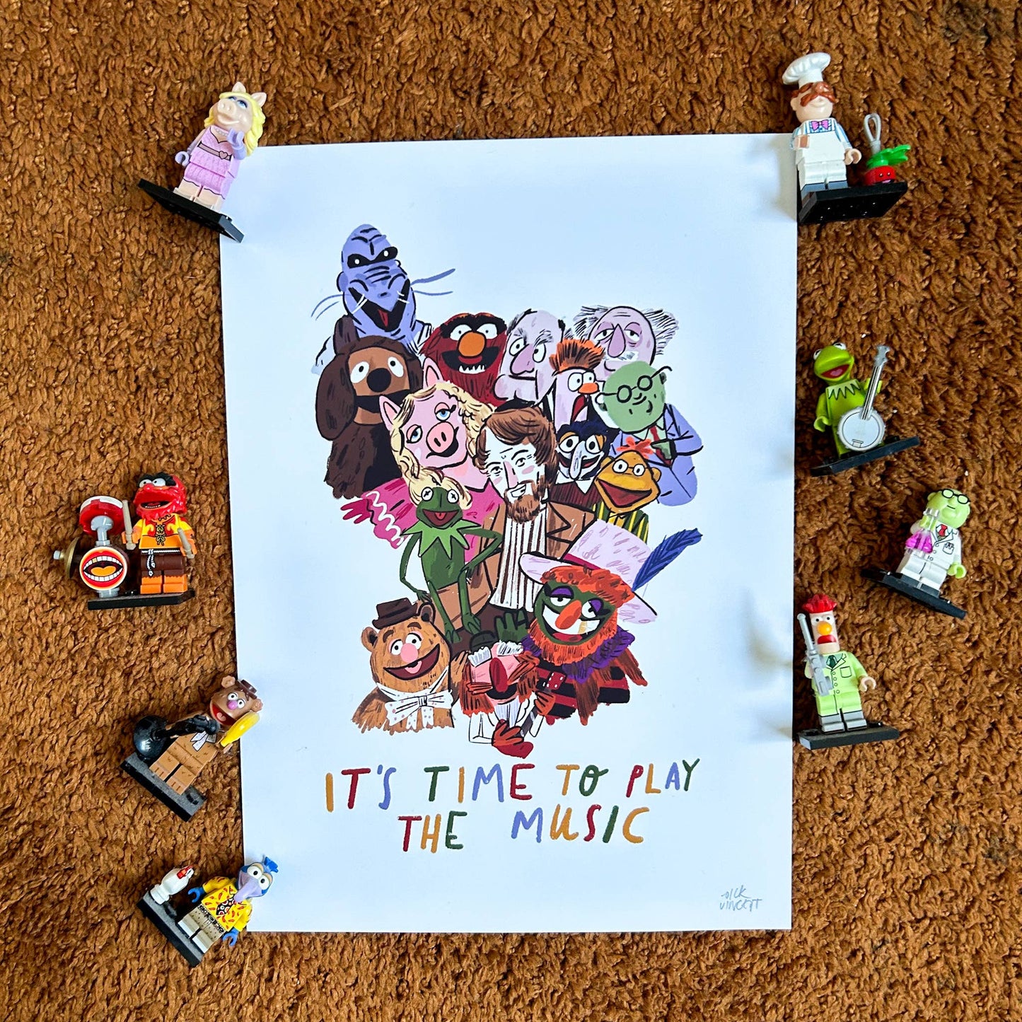 It’s Time To Start The Music Print 