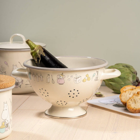MOOMIN Enamel Colander Bon Appétit ⌀ 20cm