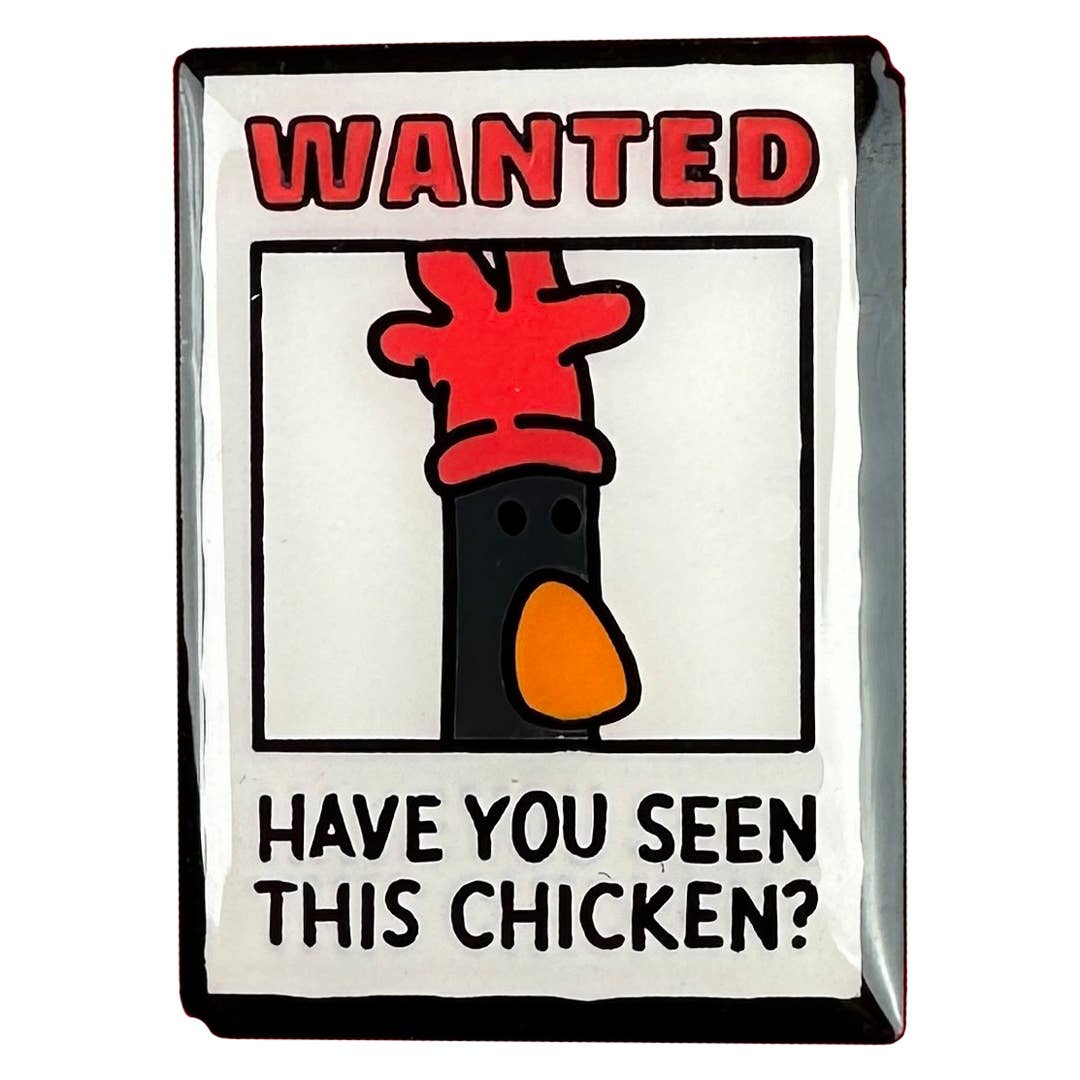 Feathers Poster Pin Badge