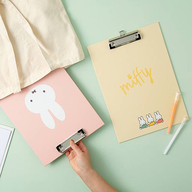 Miffy Pastel Clip Board