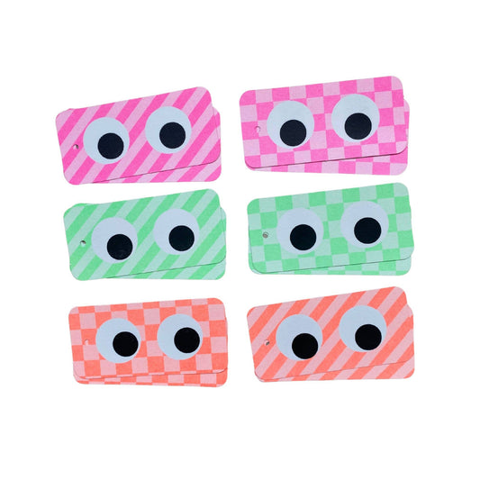 Gift Tags Set of 12 - Googly Eyes
