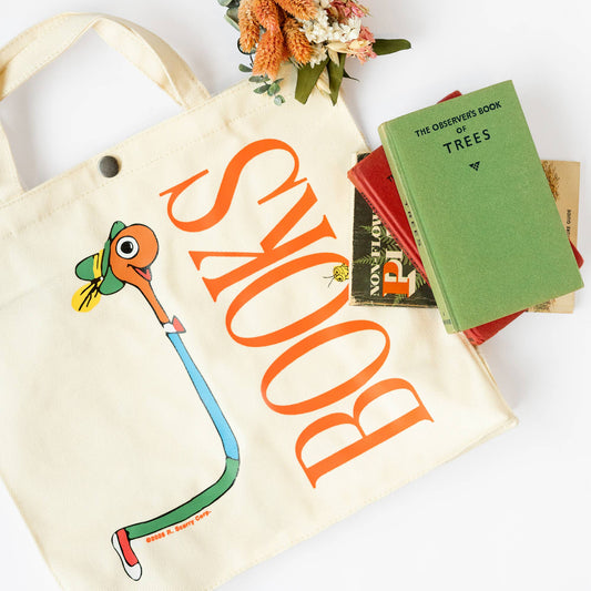 3P4 x Richard Scarry® Lowly Worm Books Market Tote