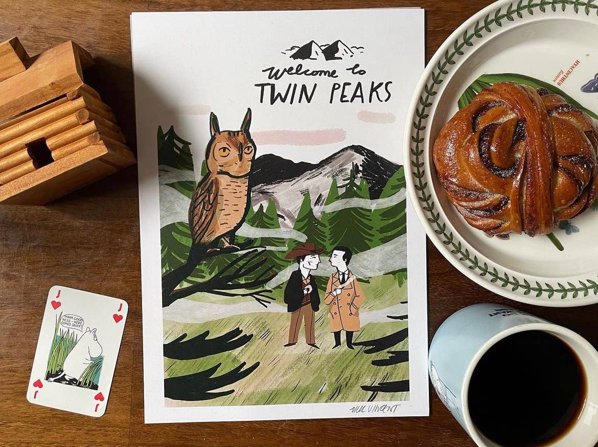 Twin Peaks Print 